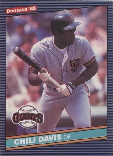 1986 Donruss - Chili Davis #65