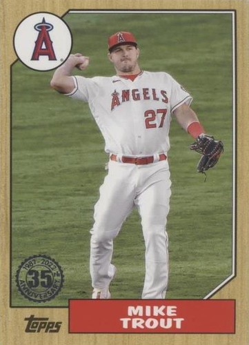 2022 Topps Series 2 - Mike Trout #87TB-36