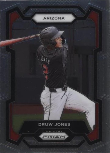 Druw Jones autograph Panini　/399 DRUW JONES 2023 Panini Donruss Optic ORANGE Prizm AUTO # 5