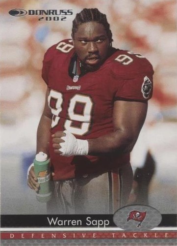 2002 Donruss Warren Sapp #187