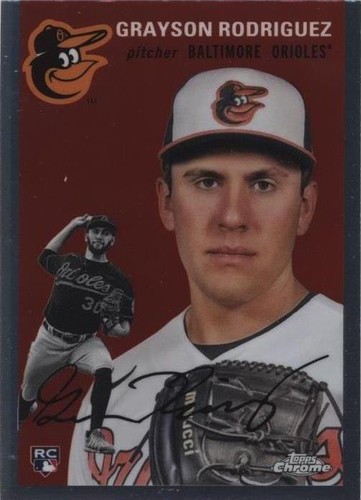 2023 Topps Chrome Platinum Anniversary - Grayson Rodriguez #186