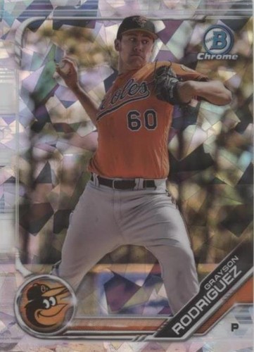 2019 Bowman Chrome Draft Sapphire Edition - Grayson Rodriguez #BDC-121