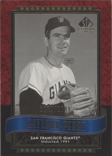 2003 SP Legendary Cuts - Gaylord Perry #83