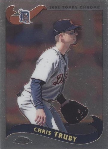 2002 Topps Chrome Traded & Rookies - Chris Truby #T40