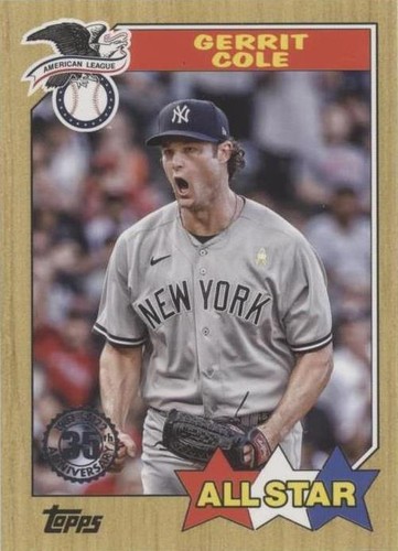 2022 Topps Series 2 - Gerrit Cole #87AS-37