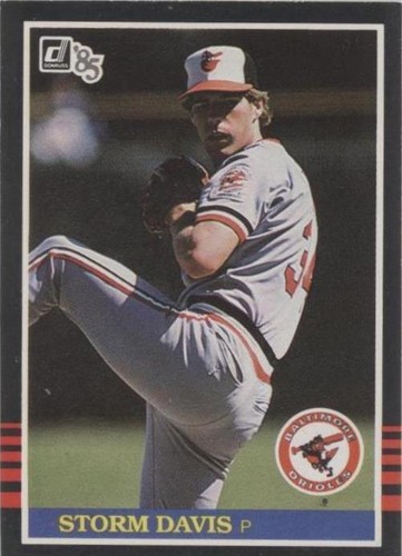1985 Donruss - Storm Davis #454