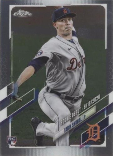 2021 Topps Chrome Update Series - Tarik Skubal #USC82