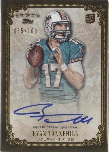 2012 Topps Five Star Ryan Tannehill #FSFA-RT