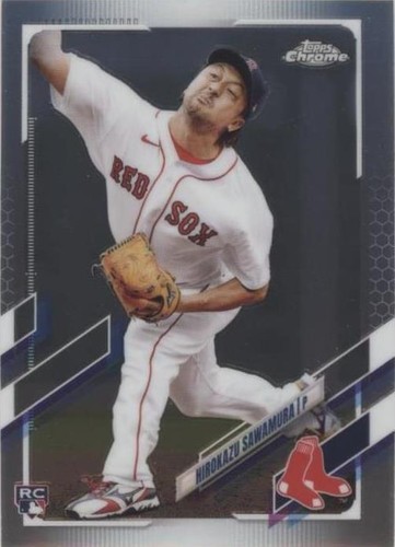 2021 Topps Chrome Update Series - Hirokazu Sawamura #USC49