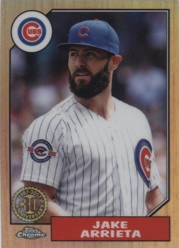 2017 Topps Chrome - Jake Arrieta #87T-18