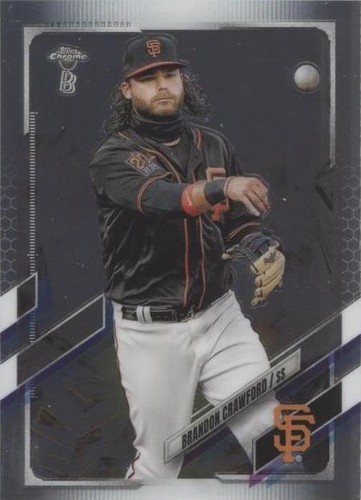 2021 Topps Chrome Ben Baller Edition - Brandon Crawford #65