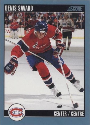 1992-93 Score Canadian - Denis Savard #202