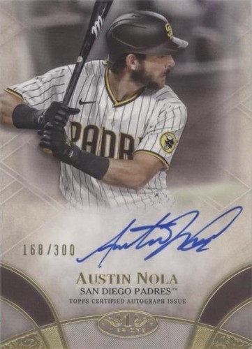 2021 Topps Tier One - Austin Nola #BOA-AN