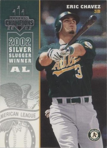 2003 Donruss Champions - Eric Chavez #184