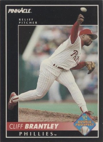 1992 Pinnacle - Cliff Brantley #557