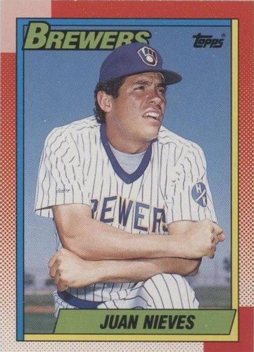 1990 O-Pee-Chee - Juan Nieves #467