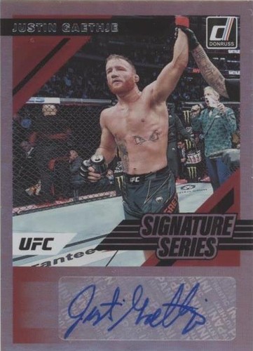 2022 Donruss UFC - Justin Gaethje #SS-JGJ