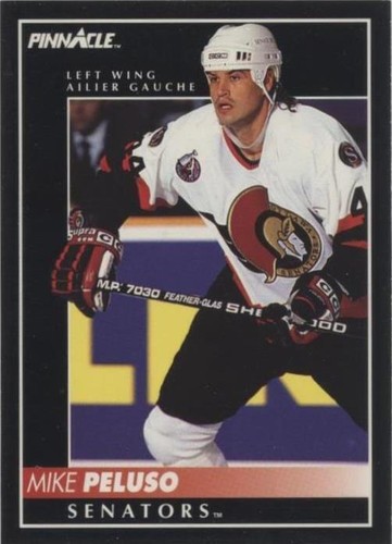 1992-93 Pinnacle Canadian - Mike Peluso #379