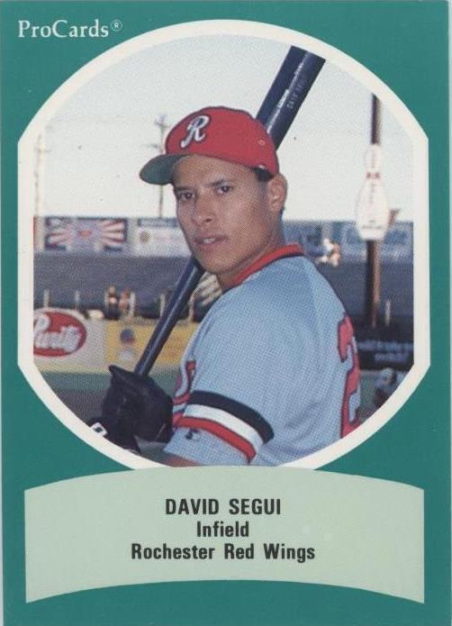 1990 ProCards Triple A All-Star Game - David Segui #AAA 54