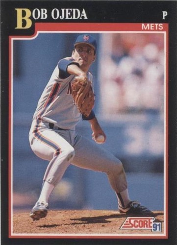 1991 Score - Bob Ojeda #321