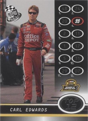 2008 Press Pass - Carl Edwards #110