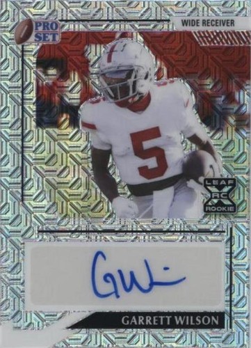 2022 Leaf Pro Set Metal Garrett Wilson #PA-GW1