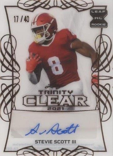 2021 Leaf Trinity Stevie Scott III #CA-SS3