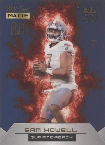 2022 Wild Card Matte SP Exclusive Sam Howell #RHN-17