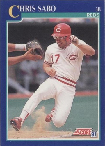 1991 Score - Chris Sabo #462