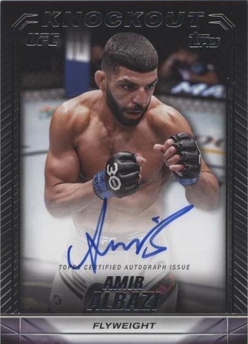 2024 Topps UFC Knockout - Amir Albazi #KNA-AAZ