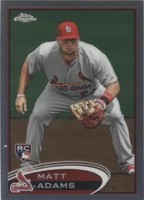 2012 Topps Chrome - Matt Adams #199