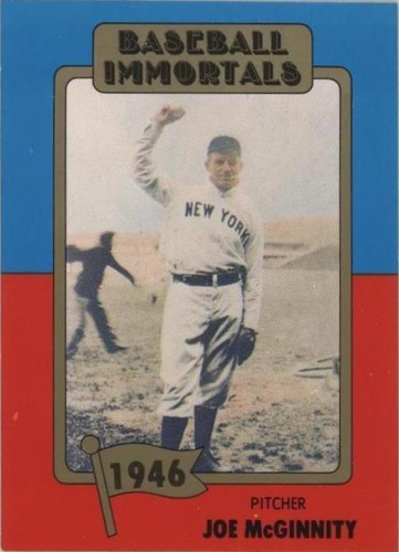 1980-87 SSPC Baseball Immortals - Joe McGinnity #45