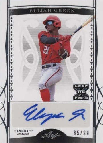 2022 Leaf Trinity - Elijah Green #BA-EG1