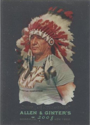 2008 Topps WWE Heritage Chrome - Chief Jay Strongbow #8