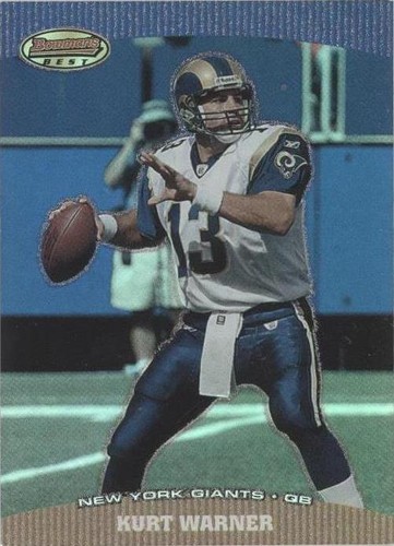 2004 Bowman's Best Kurt Warner #58