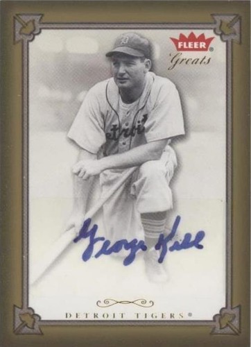 2004 Fleer Greats of the Game - George Kell #GBA-GK