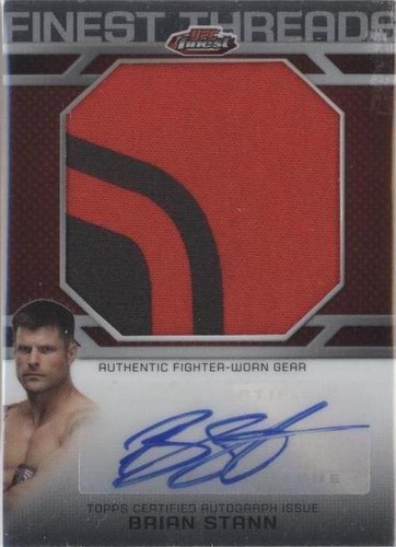 2013 Topps Finest UFC - Brian Stann #FTAR-BS