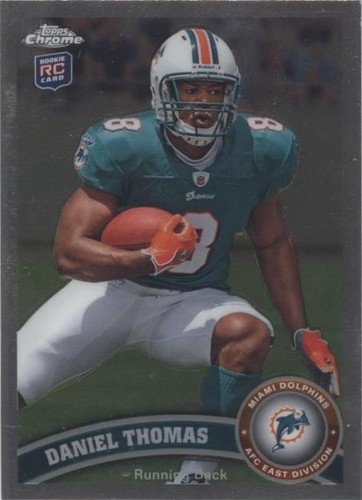 2011 Topps Chrome Daniel Thomas #136