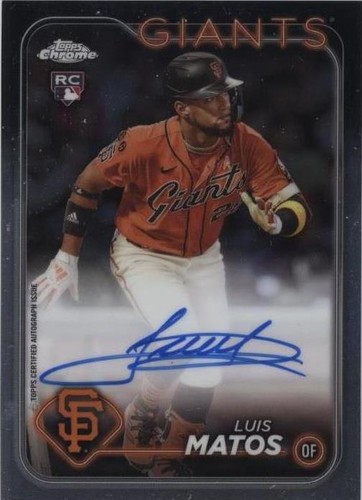2024 Topps Chrome - Luis Matos #RA-LM