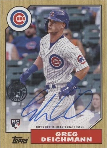 2022 Topps Update Series - Greg Deichmann #87BA-GD