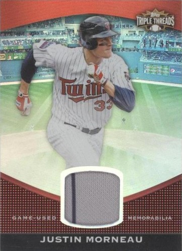 2011 Topps Triple Threads - Justin Morneau #TTUSR-231