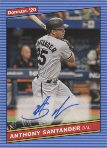 2020 Panini Donruss - Anthony Santander #86S-AS