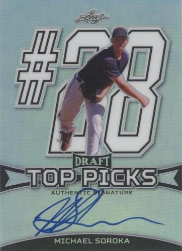 2015 Leaf Metal Draft - Mike Soroka #TP-MS1