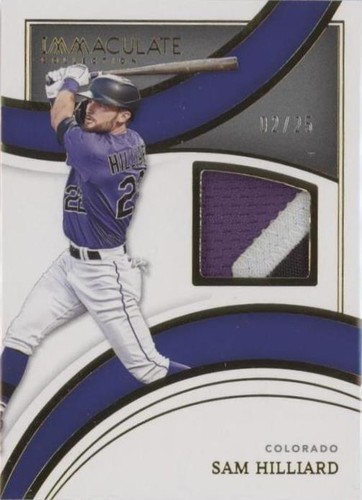 2022 Panini Immaculate Collection - Sam Hilliard #MP-SH