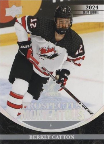 2023 Upper Deck Team Canada Juniors - Berkly Catton #PM-46