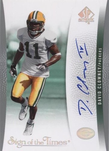 2007 SP Authentic David Clowney #SOTT-DC