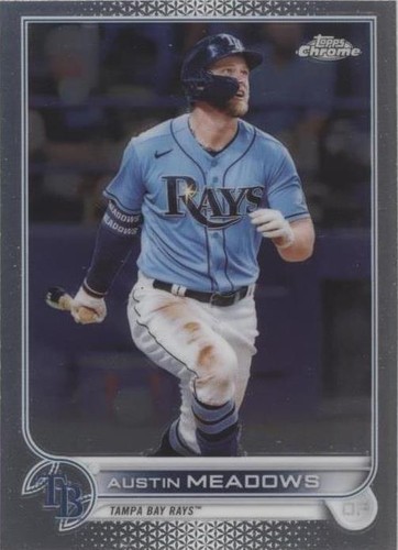 Austin Meadows 2022 Topps Museum Collection Baseball Triple