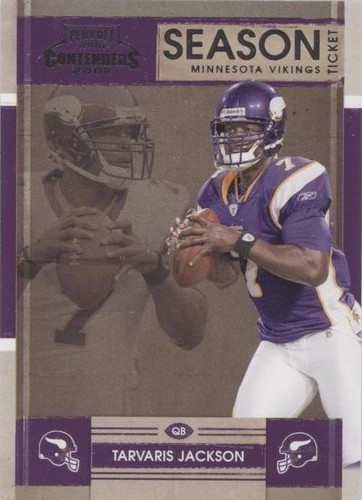 2008 Playoff Contenders Tarvaris Jackson #55