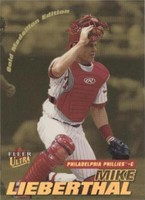 2001 Fleer Ultra - Mike Lieberthal #170G