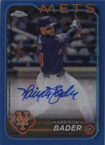 2024 Topps Chrome Update Series - Harrison Bader #AC-HB
